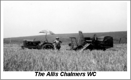 Text Box:  The Allis Chalmers WC